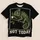 Sleepy Green Chameleon With Coffee For Laid-Back Everyday Casual Wear All-over Print Unisex T-shirt - 5