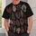 Burgundy Botanical Leaves for Everyday Casual Wear and Nature-Loving Friends Outdoors All-over Print Unisex T-shirt - 6