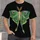 Emerald Green Moth Nature Gift for Insect Lovers and Everyday Casual Wear Adults All-over Print Unisex T-shirt - 1
