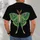 Emerald Green Moth Nature Gift for Insect Lovers and Everyday Casual Wear Adults All-over Print Unisex T-shirt - 4