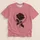 Moonlit Black Rose and Crescent Celestial Motif for Everyday Romantic Style and Gift Giving All-over Print Unisex T-shirt - 5