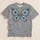 Blue Floral Butterfly with Soft Gray Tones for Everyday Casual Style All-over Print Unisex T-shirt - 5