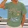 Palm Tree Ocean Waves and Golden Sun for Relaxed Coastal Beach Days and Island Getaways All-over Print Unisex T-shirt - 2