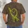 Crossed Crayons neon-lime street-art motif Melting Clock And Neon Crayons For Creative All-over Print Unisex T-shirt - 4
