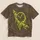 Crossed Crayons neon-lime street-art motif Melting Clock And Neon Crayons For Creative All-over Print Unisex T-shirt - 5