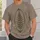 Botanical Fern and Ornate Oval for Nature Walks and Everyday Outdoor Style All-over Print Unisex T-shirt - 6