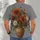 Terracotta Vase Wildflower Bouquet for Garden Walks and Everyday Nature Lovers All-over Print Unisex T-shirt - 4