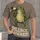 Vintage Green Frog With Megaphone For Bold Everyday Humor And Casual Streetwear Fans All-over Print Unisex T-shirt - 1