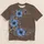 Blue Floral Crescent Wreath for Everyday Casual Style and Nature Lovers All-over Print Unisex T-shirt - 5