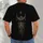 Moon Crescent Skeleton Celestial Art for Everyday Outings and Night Sky Fans All-over Print Unisex T-shirt - 4