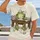 Overworked Green Frog at Desk for Study Breaks and Office Humor for Students and Teachers All-over Print Unisex T-shirt - 2