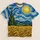 Golden Sun Over Wheat Fields Mosaic Landscape for Art Lovers and Nature Walks All-over Print Unisex T-shirt - 5