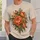 Orange Peony Bouquet for Casual Days and Garden Lovers, Vintage Botanical Style Apparel All-over Print Unisex T-shirt - 6