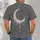 Melting Crescent Moon and Stars for Dreamy Night Sky Lovers and Cosmic Style Fans Everyday All-over Print Unisex T-shirt - 4