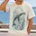 Whale And Pink Hibiscus Ocean Scene For Coastal Weekends And Everyday Relaxed Wear All-over Print Unisex T-shirt - 2