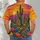 Desert Cacti and Sunset Blooms for Outdoor Adventures and Colorful Everyday Style Travel All-over Print Unisex T-shirt - 4