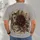 Botanical Hourglass Collage for Vintage Nature Lovers and Everyday Casual Wear Unisex All-over Print Unisex T-shirt - 4