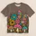 Colorful Butterfly, Wildflowers And Mushrooms For Whimsical Nature Days And Garden Lovers All-over Print Unisex T-shirt - 5