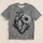 Anatomical Heart With Daisy for Everyday Alternative Style and Nature Lovers All-over Print Unisex T-shirt - 5