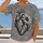 Anatomical Heart With Daisy for Everyday Alternative Style and Nature Lovers All-over Print Unisex T-shirt - 2