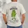 Nonchalant Frog With Coffee for Dry Humor Lovers and Casual Everyday Style All-over Print Unisex T-shirt - 4
