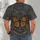 Monarch Butterfly Floral Wreath for Nature Lovers and Everyday Outdoor Adventures All-over Print Unisex T-shirt - 4