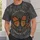 Monarch Butterfly Floral Wreath for Nature Lovers and Everyday Outdoor Adventures All-over Print Unisex T-shirt - 6