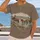Horse Herd by a Quiet River for Nature Walks, Country Living and Outdoor Escapes All-over Print Unisex T-shirt - 2