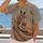 Green Alien Skateboarding Through Space for Casual Streetwear and Everyday Adventures All-over Print Unisex T-shirt - 2