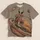 Green Alien Skateboarding Through Space for Casual Streetwear and Everyday Adventures All-over Print Unisex T-shirt - 5
