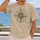 Vintage Compass Rose for Hiking Adventures and Outdoor Exploration Unisex Everyday Style All-over Print Unisex T-shirt - 2