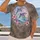 Dolphin Hibiscus Ocean Scene for Beach Days and Casual Summer Adventures for All All-over Print Unisex T-shirt - 2