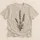 Lavender Botanical Sprig for Calm Everyday Style and Nature-Loving Gift Giving All-over Print Unisex T-shirt - 5