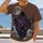 Hooded Reaper Beneath Full Moon for Halloween Nights and Everyday Gothic Streetwear All-over Print Unisex T-shirt - 2