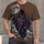 Hooded Reaper Beneath Full Moon for Halloween Nights and Everyday Gothic Streetwear All-over Print Unisex T-shirt - 1