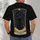 Black Cat Beneath Starlit Boughs for Tarot Lovers and Cozy Everyday Streetwear Style All-over Print Unisex T-shirt - 4