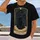 Black Cat Beneath Starlit Boughs for Tarot Lovers and Cozy Everyday Streetwear Style All-over Print Unisex T-shirt - 2