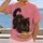 Black Kitten Chasing Crispy Shrimp for Playful Everyday Cat Lover Style All-over Print Unisex T-shirt - 2