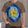 Blue Glass Star Medallion for Everyday Streetwear and Casual Weekend Outings for Adults All-over Print Unisex T-shirt - 1