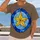 Blue Glass Star Medallion for Everyday Streetwear and Casual Weekend Outings for Adults All-over Print Unisex T-shirt - 2