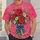 Red Daisy Bouquet in Starry Blue Bow Jar for Casual Floral Style and Everyday Wear All-over Print Unisex T-shirt - 6