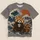 Red Panda Sipping Tea by Fuji Waves for Cozy Everyday Outings and Relaxed Weekends All-over Print Unisex T-shirt - 5