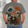 Red Panda Sipping Tea by Fuji Waves for Cozy Everyday Outings and Relaxed Weekends All-over Print Unisex T-shirt - 4