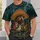 Woodland Animals Under Mushroom Shelter For Cozy Nature Lovers All-over Print Unisex T-shirt - 6