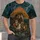 Woodland Animals Under Mushroom Shelter For Cozy Nature Lovers All-over Print Unisex T-shirt - 1