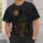 Haunted Forest Cottage and Pumpkin Moon for Halloween Night Adventures All-over Print Unisex T-shirt - 6