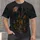 Haunted Forest Cottage and Pumpkin Moon for Halloween Night Adventures All-over Print Unisex T-shirt - 1