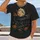 Moonlit Graveyard Pumpkins for Halloween Night and Autumn Celebrations All-over Print Unisex T-shirt - 2