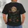 Moonlit Graveyard Pumpkins for Halloween Night and Autumn Celebrations All-over Print Unisex T-shirt - 4