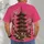 Japanese Pagoda and Cherry Blossoms for Everyday Citywear and Nature Lovers All-over Print Unisex T-shirt - 4